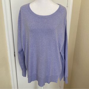 Elliott Lauren Lavender Crew Neck Sweater
